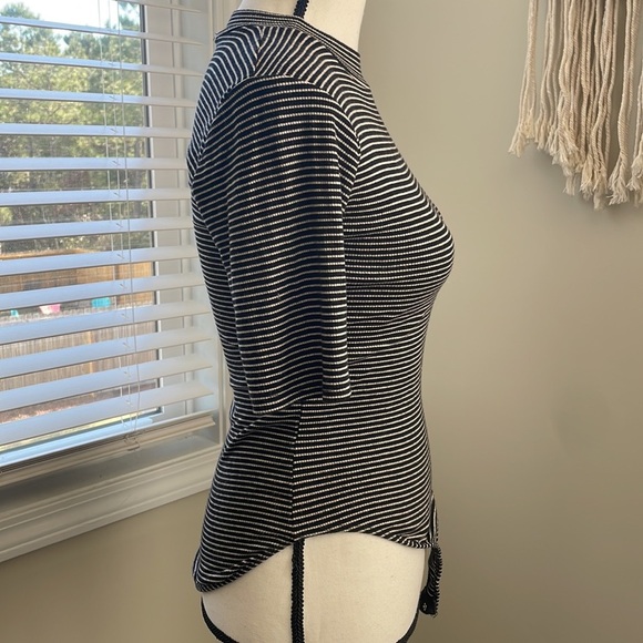 Striped body suit - Picture 2 of 3